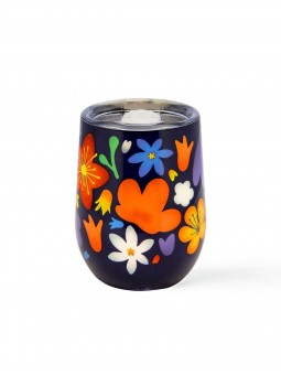 Mug Thermos Bouquet Blu 330 ml